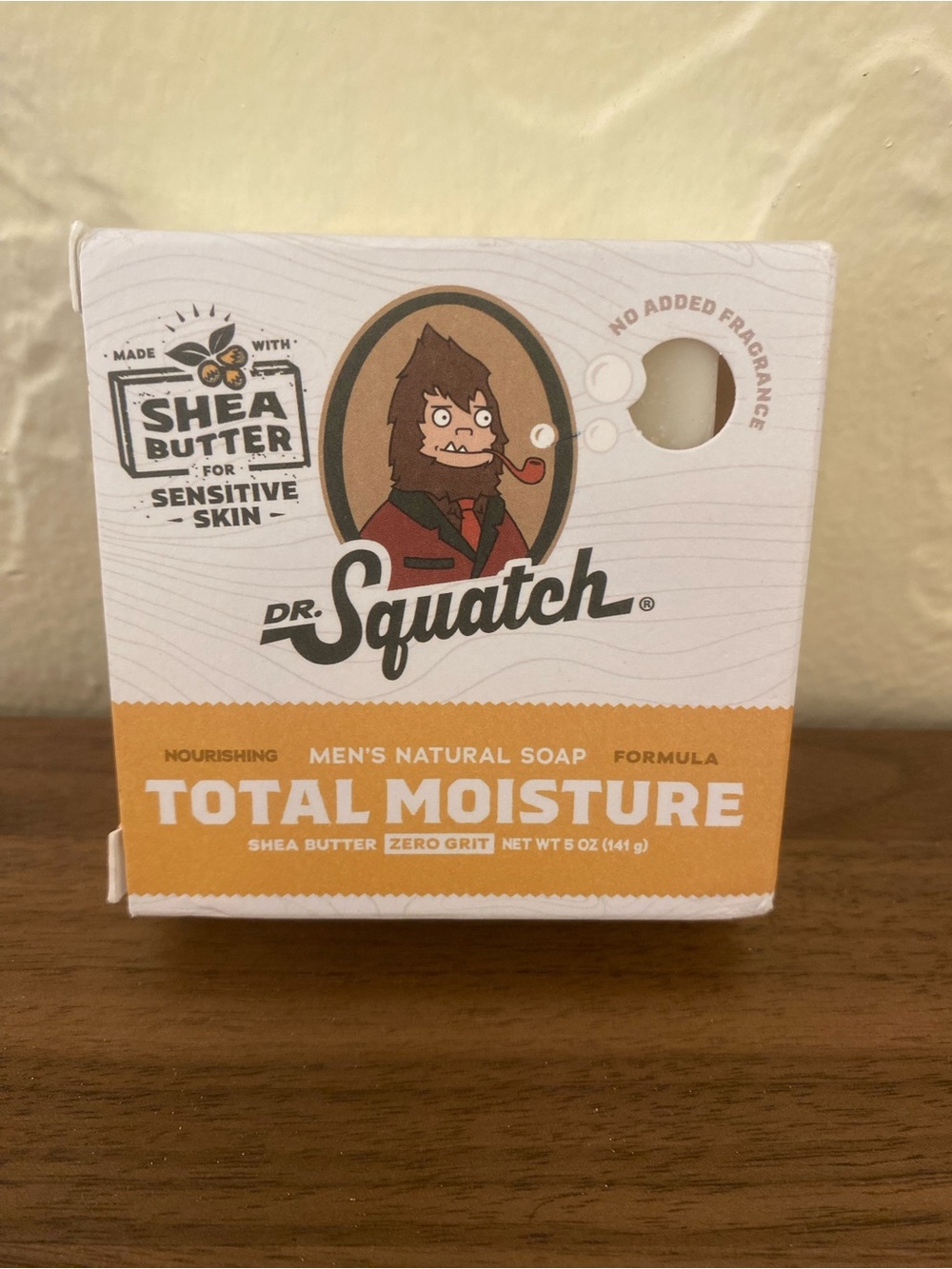 Dr. Squatch Total Moisture Soap Bar 5 oz Shea Butter Sensitive Skin
